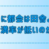 「都会は田舎よりも肥満率が低い」は本当か？【生活習慣】