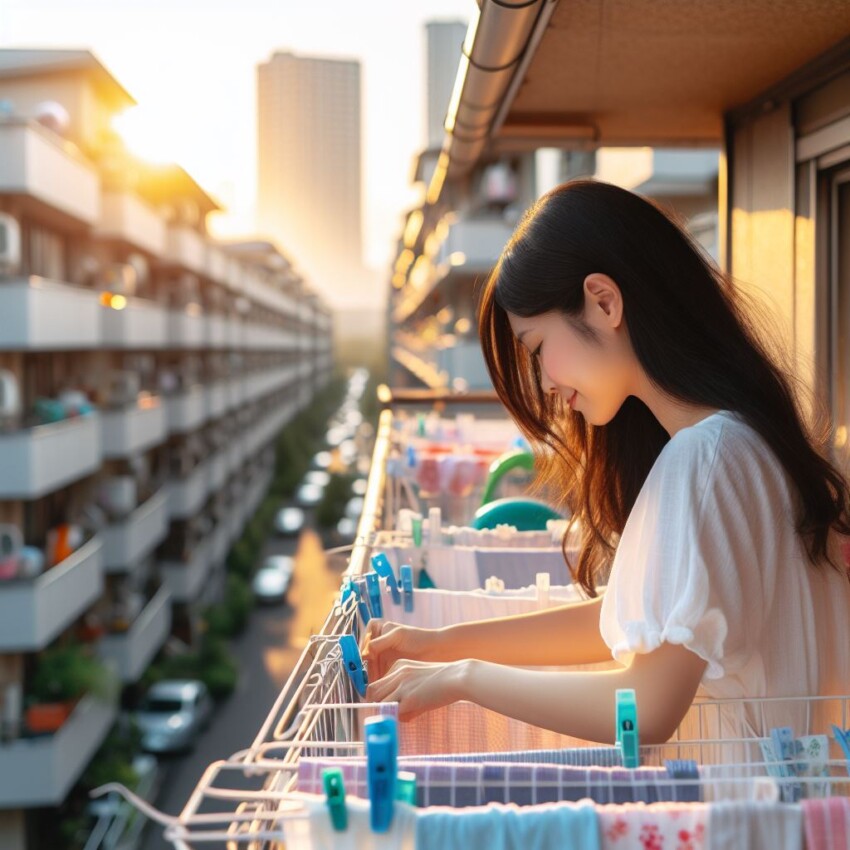 東京・都会では外干しと部屋干しどっちがいい？大気汚染や犯罪リスクは？