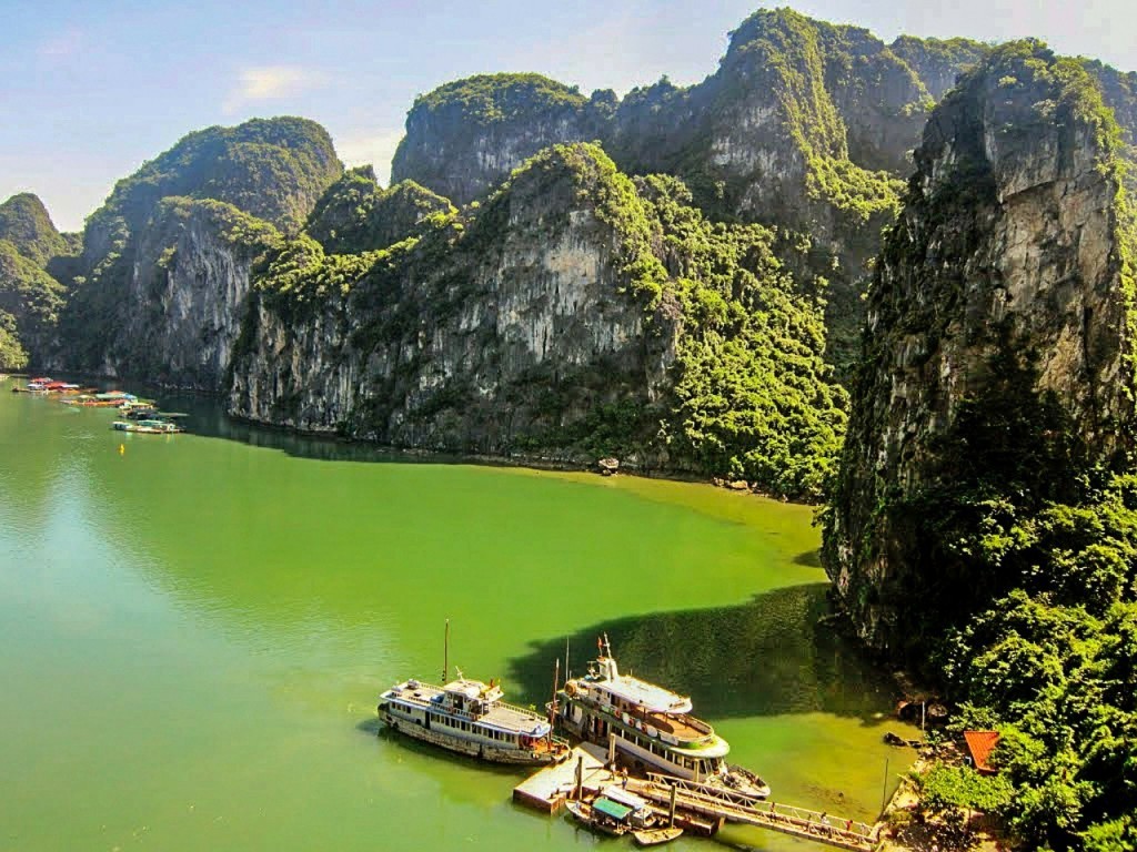 ベトナムの世界遺産：ハロン湾